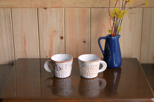 志野焼 コーヒーカップ 2客セット