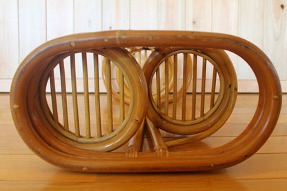 籐製フラワースタンド