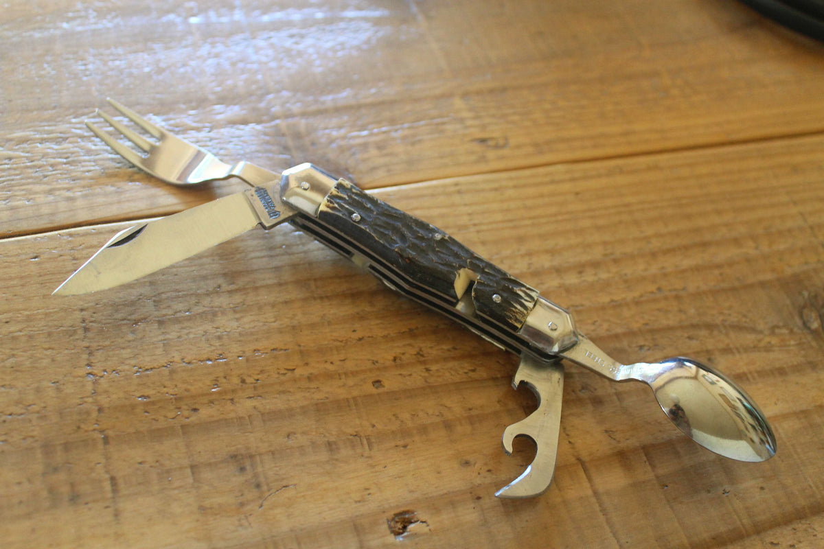 ホーボーナイフ（Hobo Knife）　折りたたみ式カトラリーマルチツール