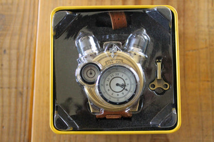 テスラウォッチ(Tesla Watch)　ThinkGeek　スチームパンク腕時計　付属品完備