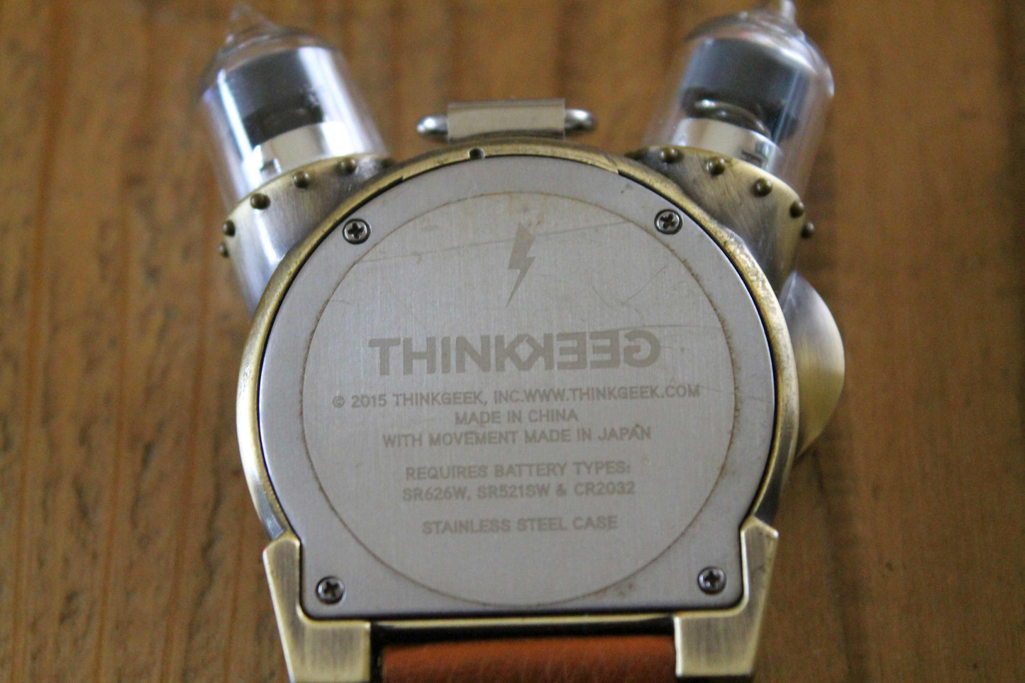 テスラウォッチ(Tesla Watch)　ThinkGeek　スチームパンク腕時計　付属品完備