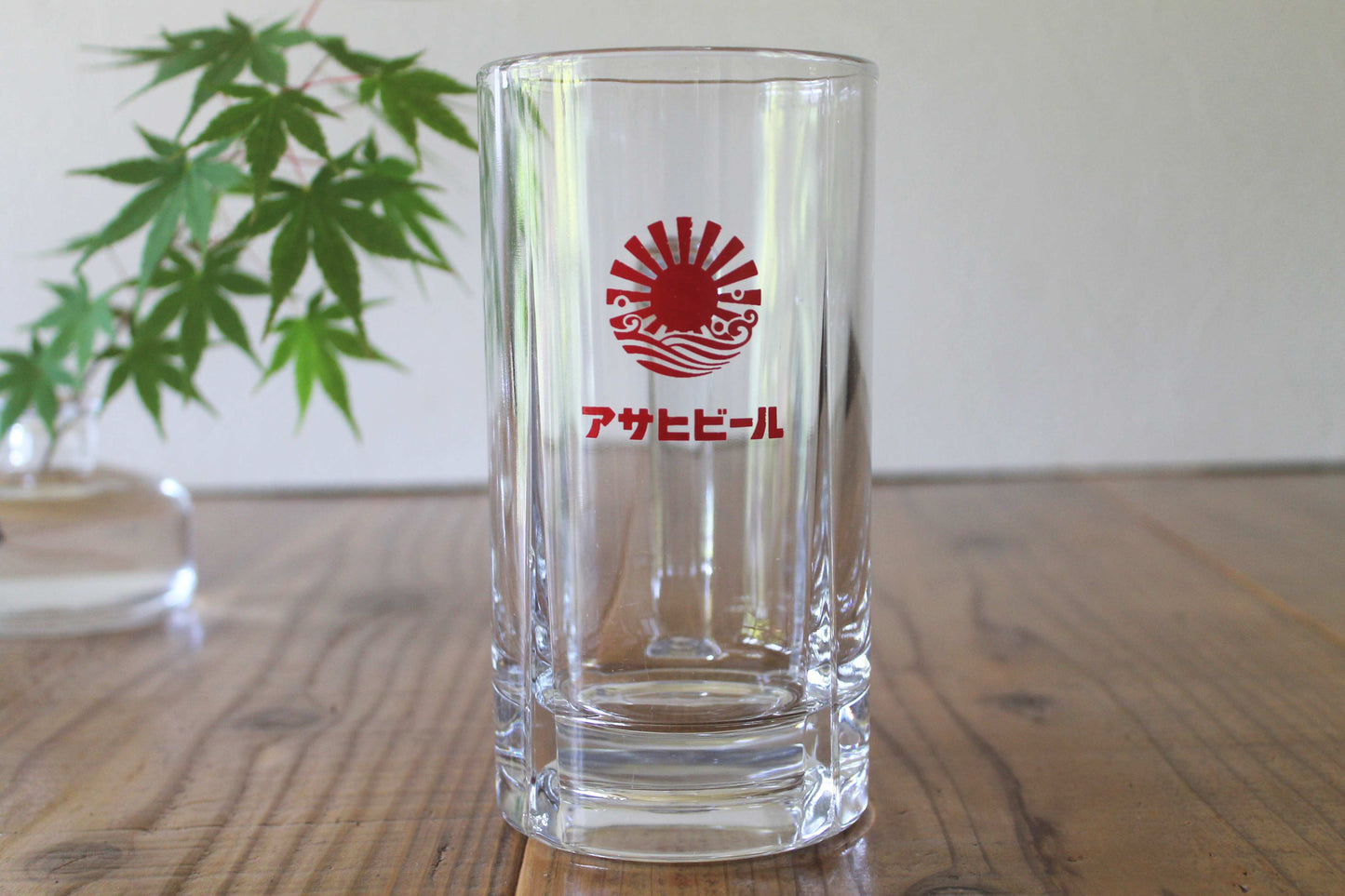 アサヒビール 業務用ビールグラス 中ジョッキ／旭日ロゴ