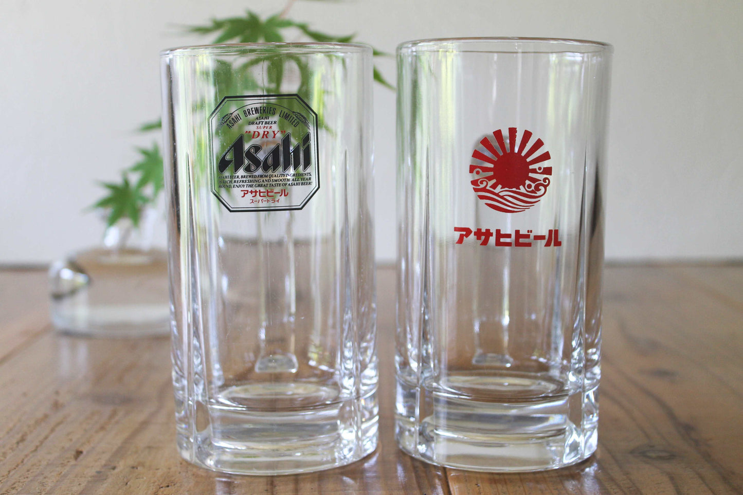 アサヒビール 業務用ビールグラス 中ジョッキ／旭日ロゴ
