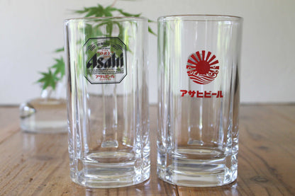 アサヒビール 業務用ビールグラス 中ジョッキ／旭日ロゴ