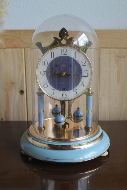 日新時計工業　New Master 100 Day Clock　回転振り子時計