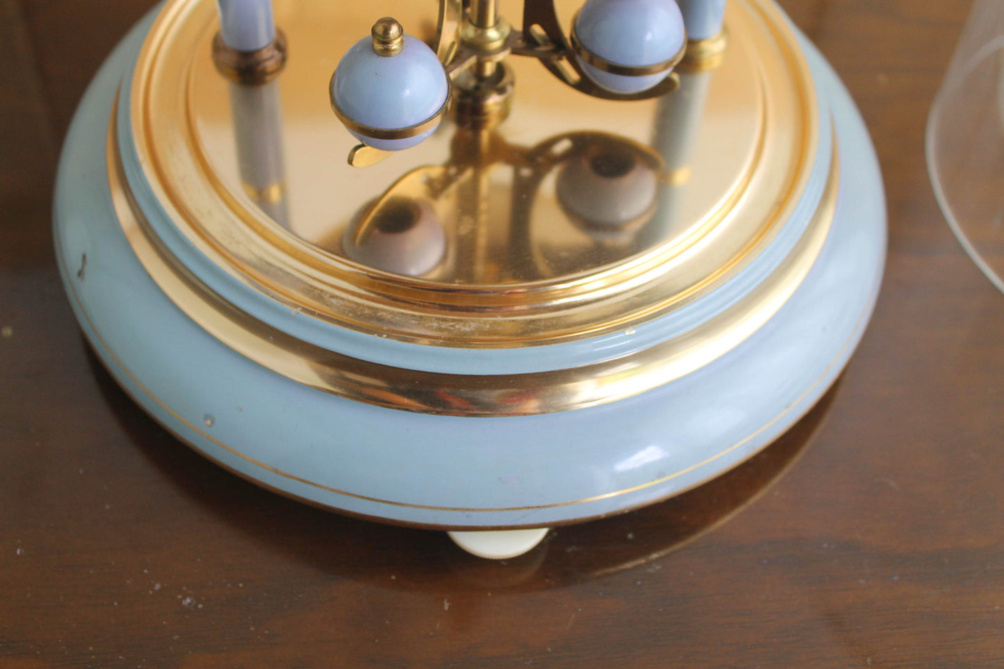 日新時計工業　New Master 100 Day Clock　回転振り子時計