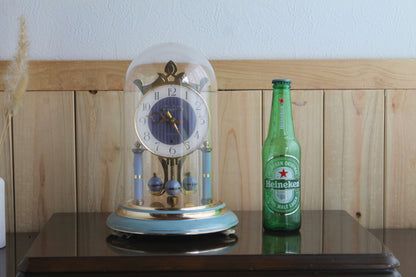 日新時計工業　New Master 100 Day Clock　回転振り子時計