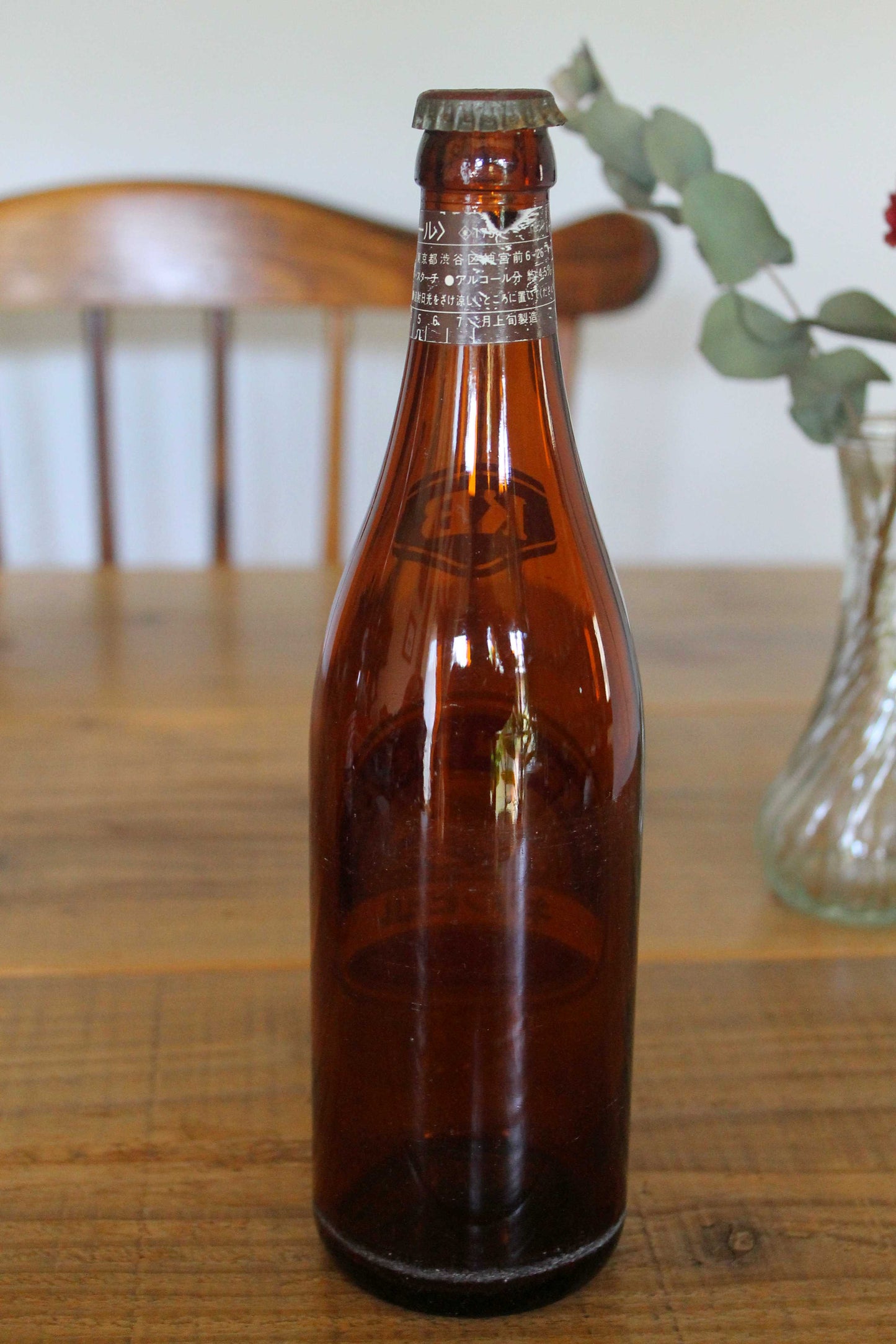 キリンビール　空き瓶　KBラベル　1982年製造　1個販売