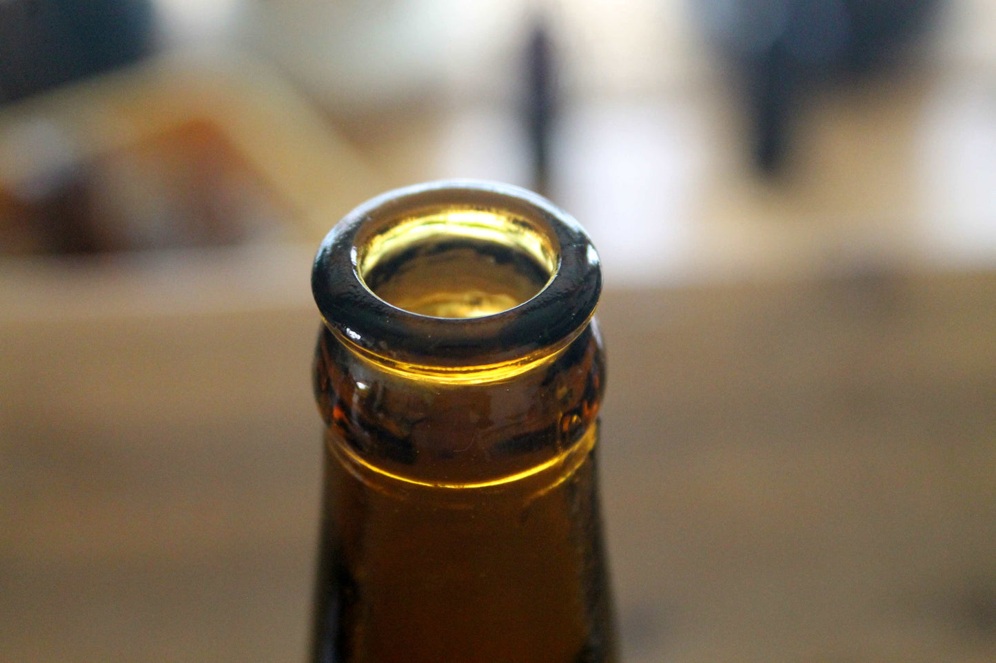 大日本麦酒　ヴィンテージ空瓶　アンバーガラス　2本セット