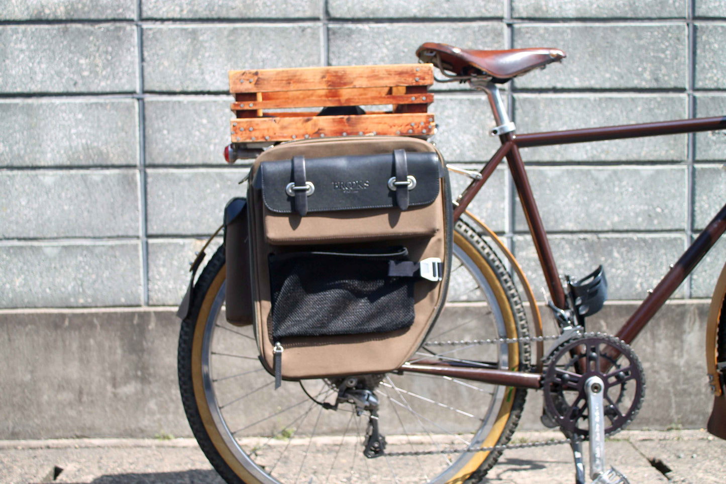 BROOKS  DEVON REAR PANNIERS　左右セット　送料無料