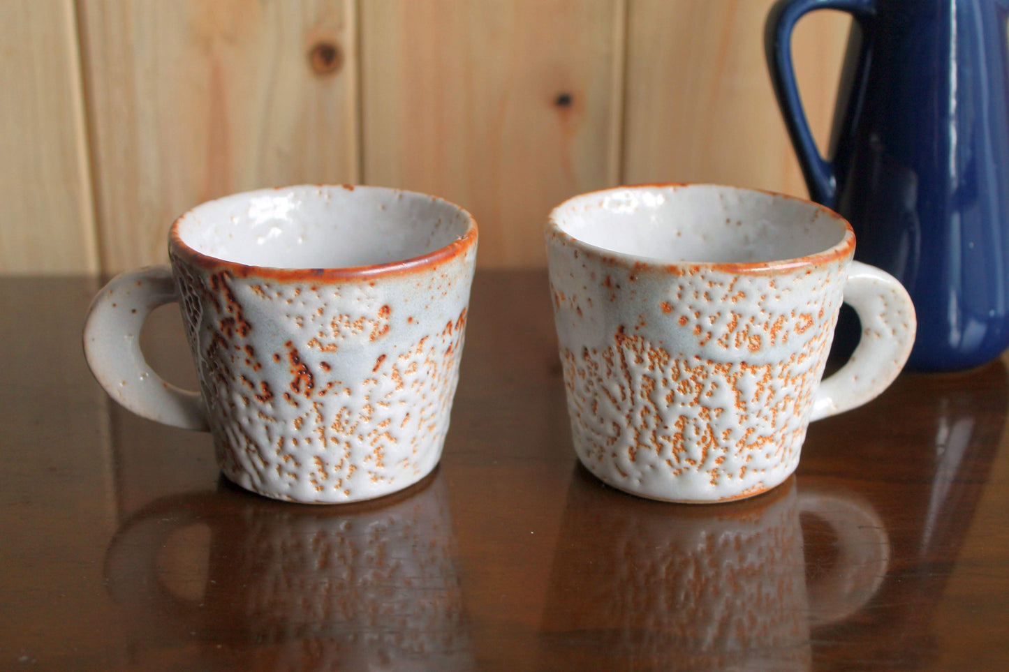 志野焼　コーヒーカップ　2客セット