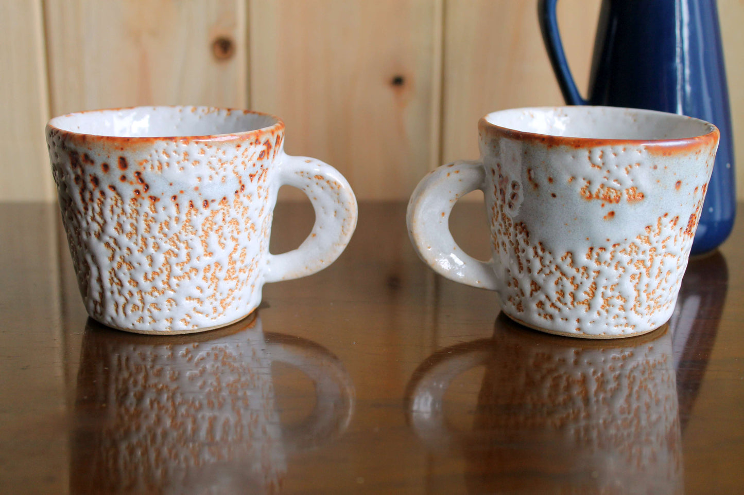 志野焼　コーヒーカップ　2客セット