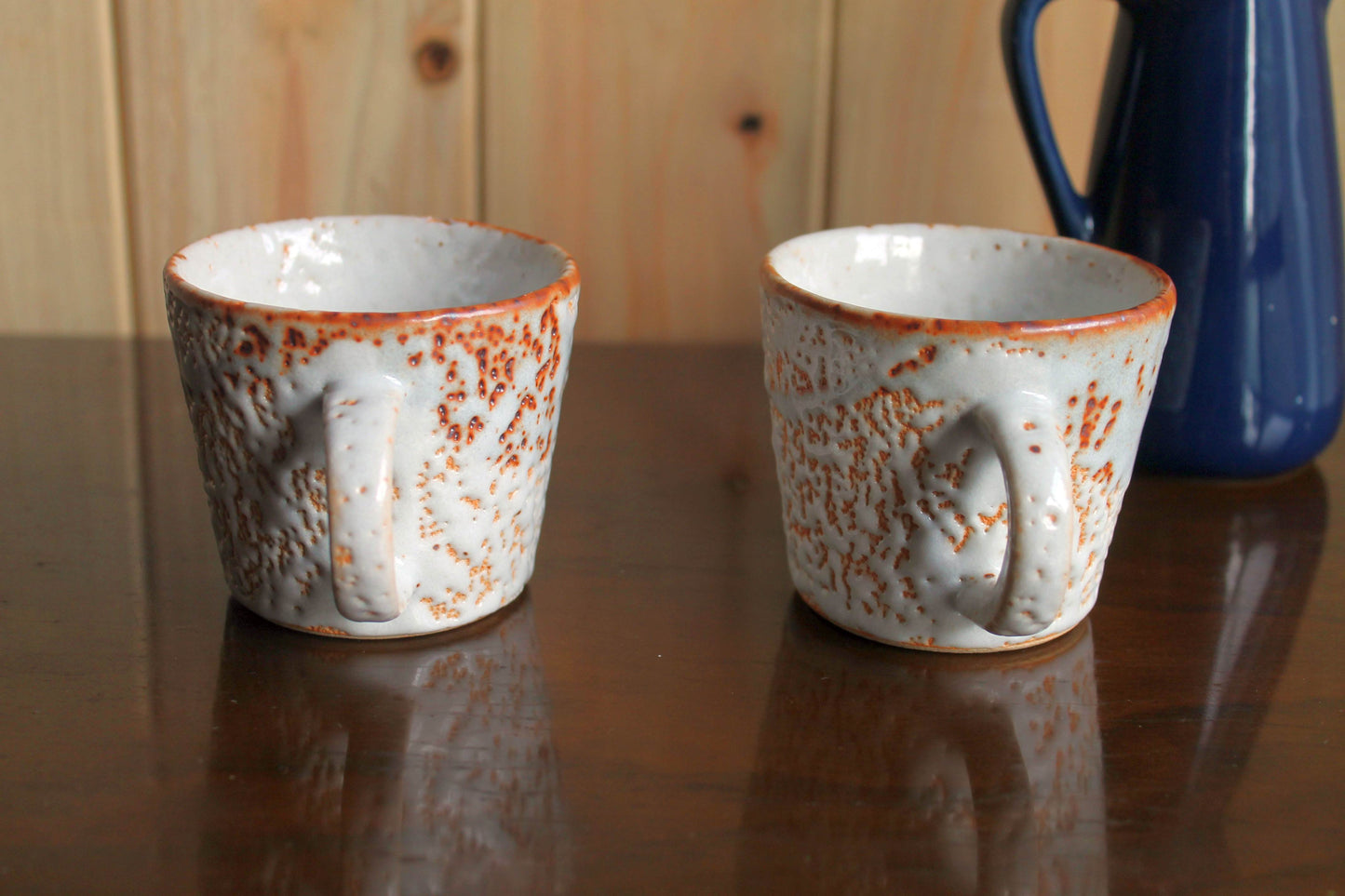 志野焼　コーヒーカップ　2客セット